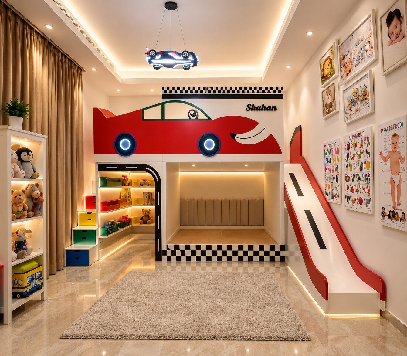 Themed kids bedroom Dubai